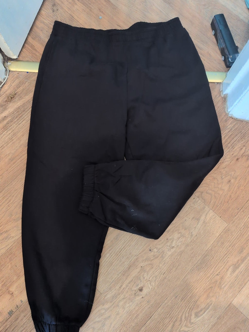 The Set XL Black Elasticated Jogger