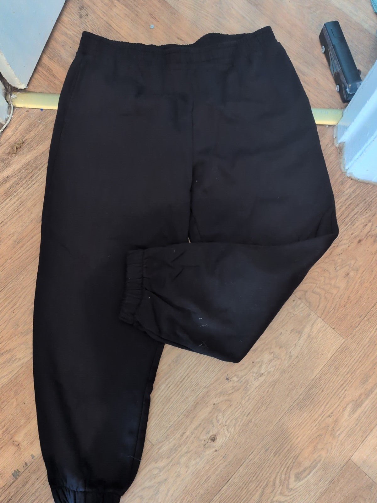 The Set XL Black Elasticated Jogger