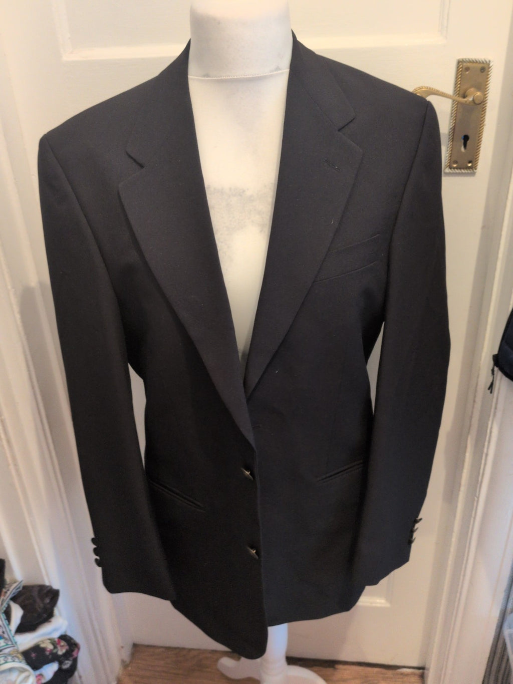 Greenwoods Classic 38R Black Suit Jacket