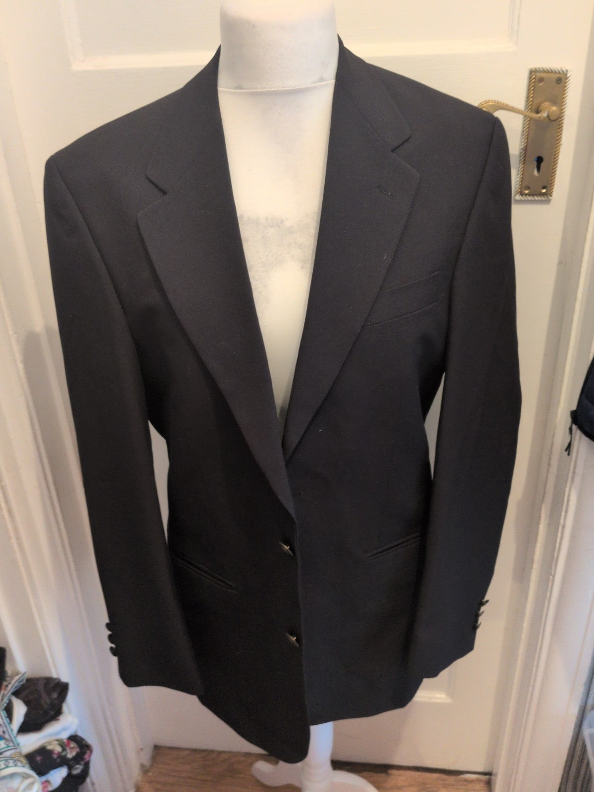Greenwoods Classic 38R Black Suit Jacket