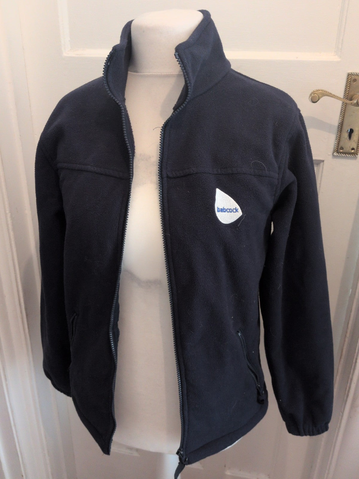 Arco Essentials Small Navy Full Zip Jumper Babcock Branded