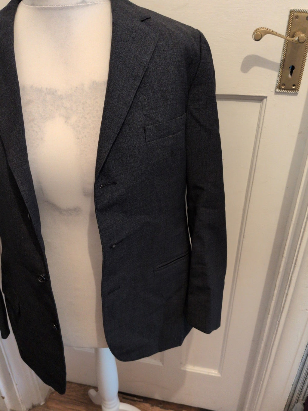 Juner Navy Suit Jacket Large