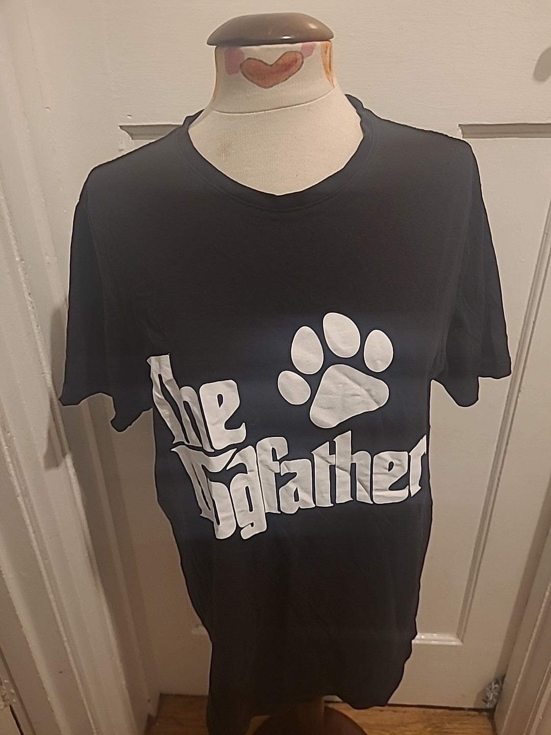 Mens The Dog Father Black Short Sleeve Top