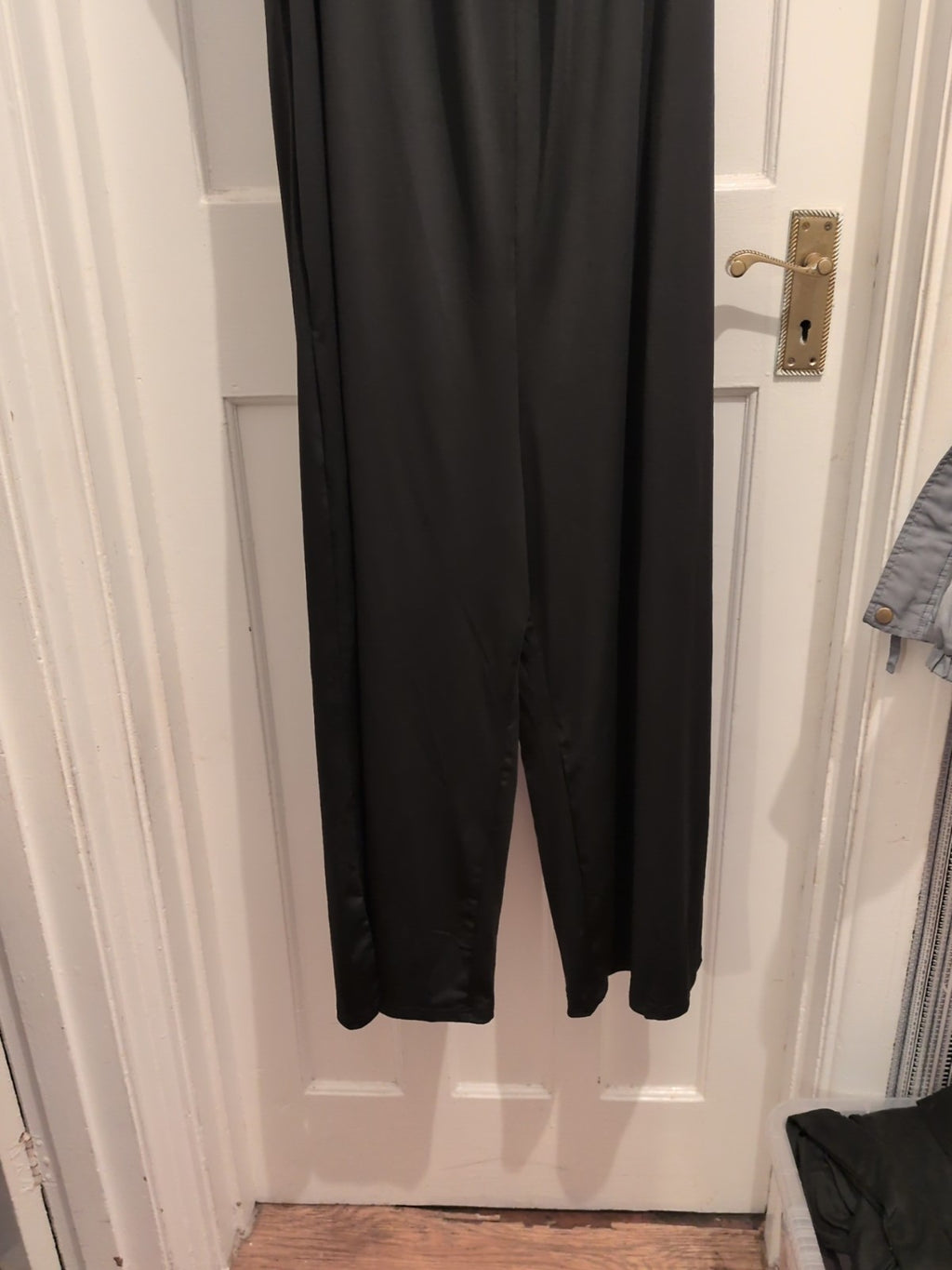 2XL Black Sleeveless Jumpsuit