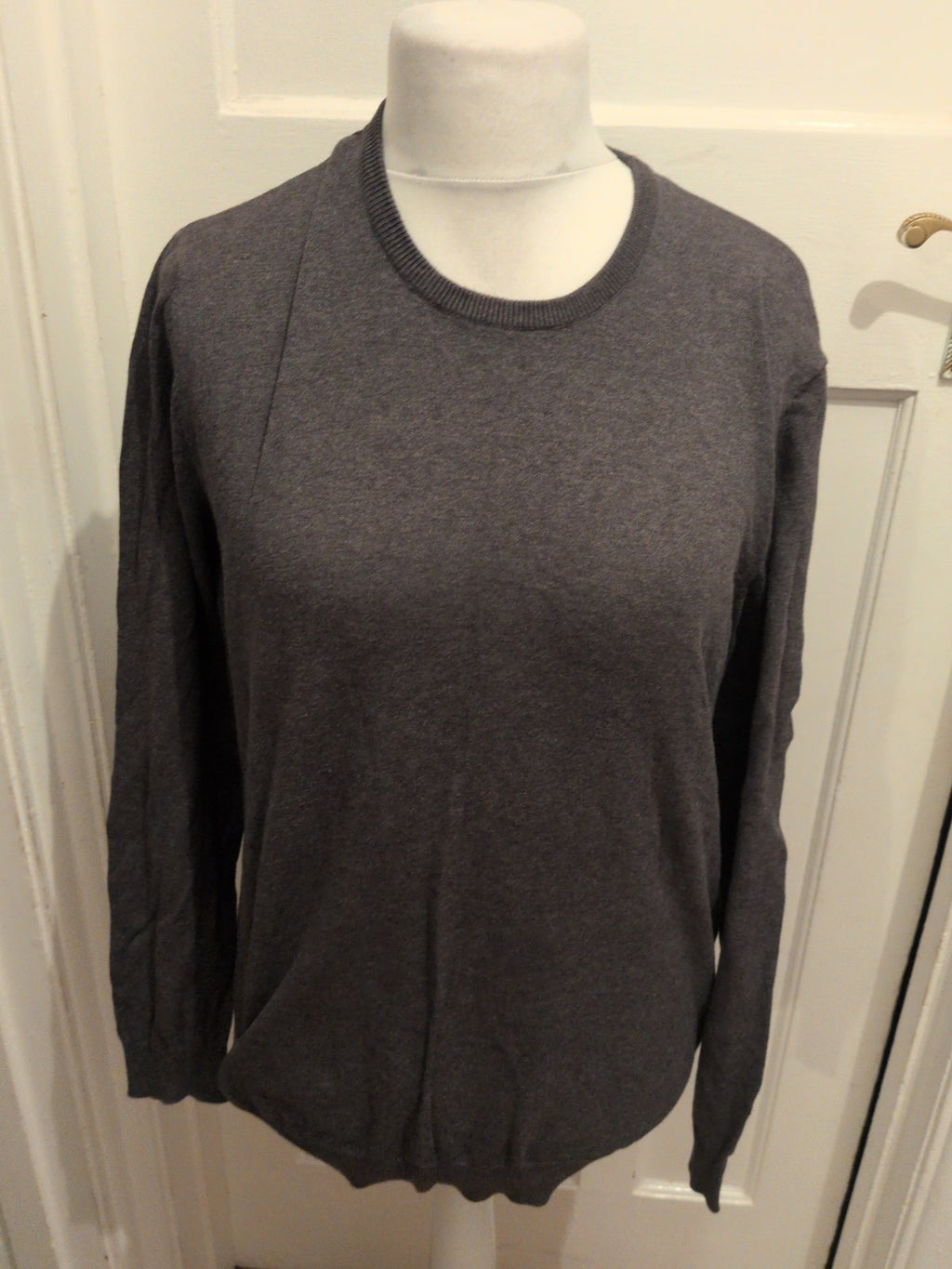 Kiabi XL Grey Long Sleeve Pullover Jumper