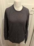 Kiabi XL Grey Long Sleeve Pullover Jumper