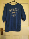 Ladies Primark Xs Blue Short Sleeve Top