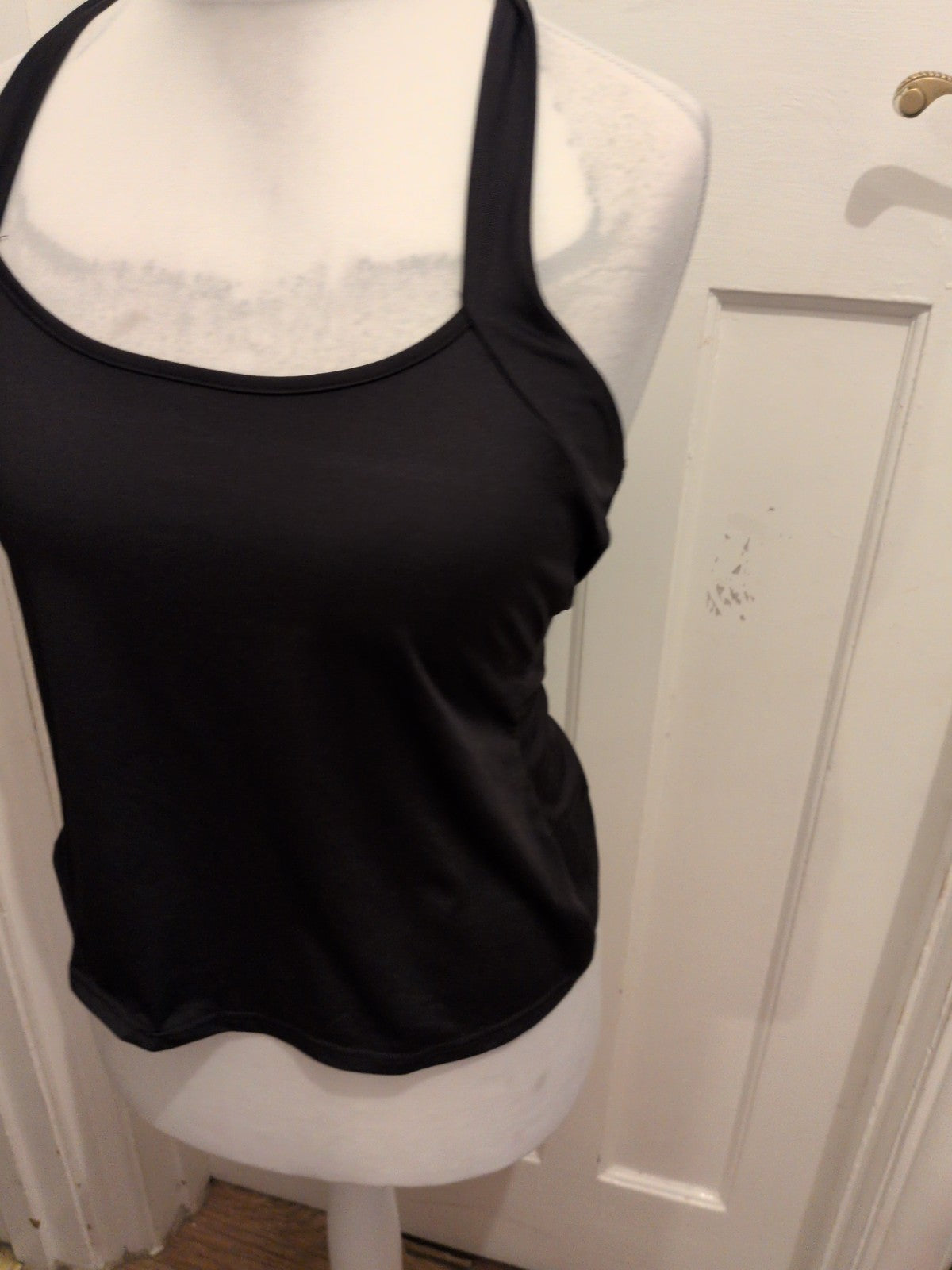 2XL Black Halterneck Top