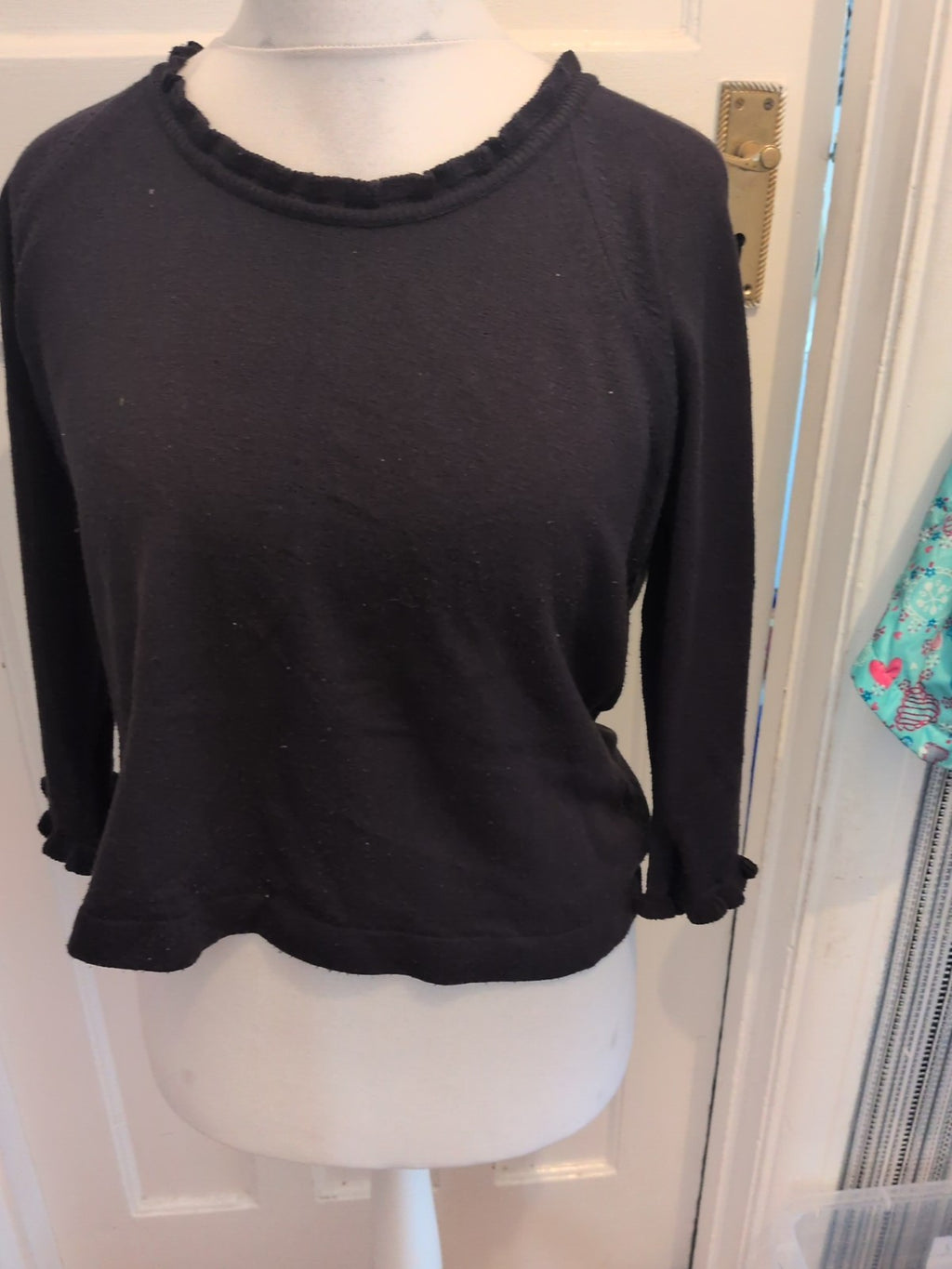 George 18 Black 3/4 Jumper