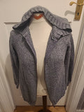 Mens Burton Size Small Grey Long Sleeved Lightweight Zip Through Jacket
