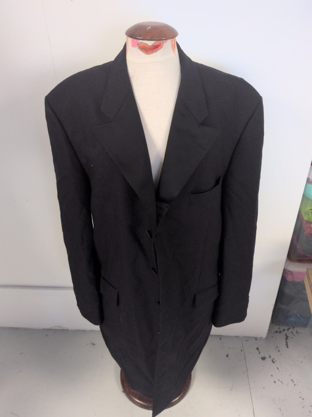 Young's 46L Black Suit Jacket