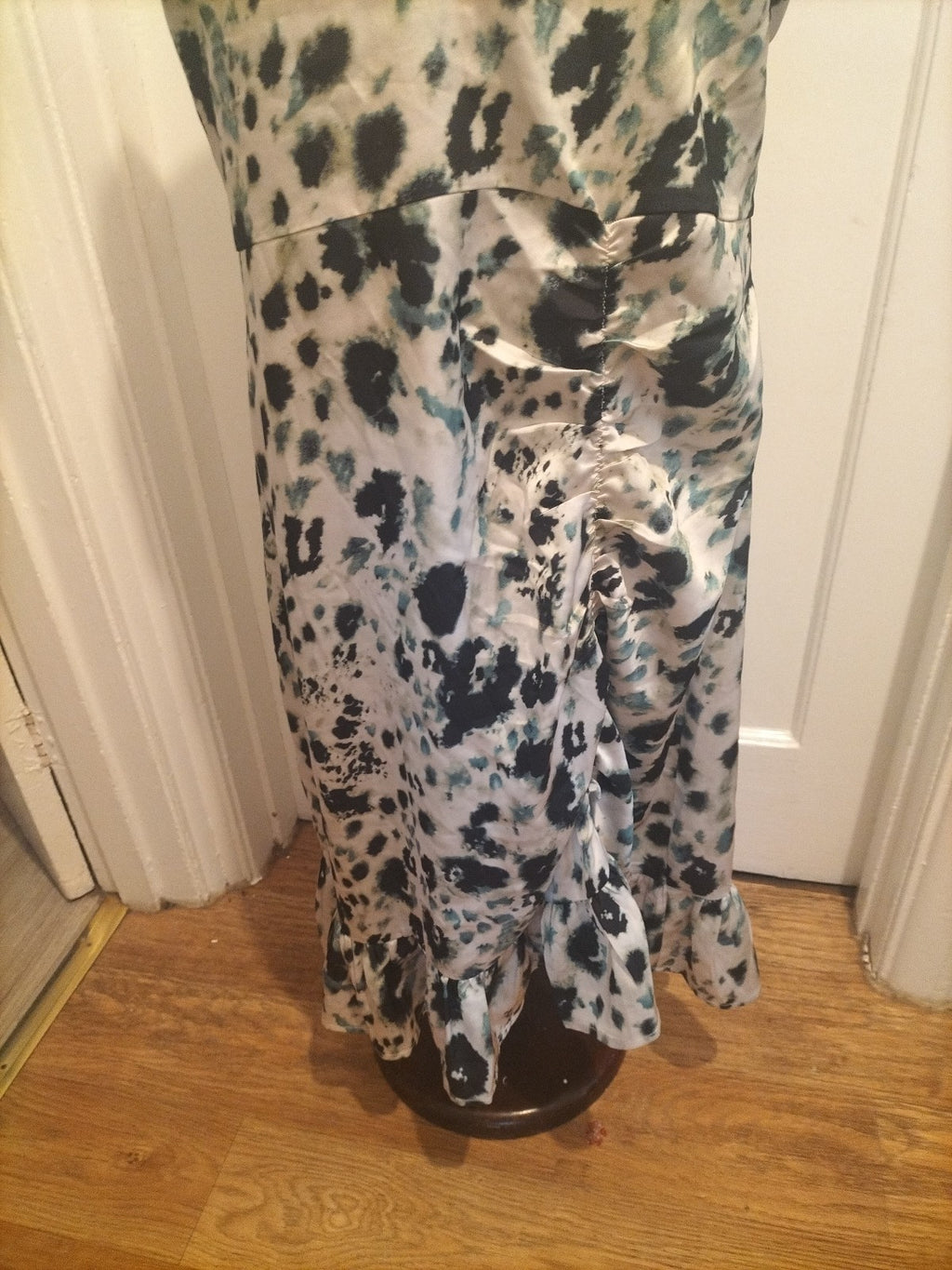 Ladies Na-kd Size Euro 46 Camo Style Strappy Dress