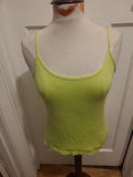 Ladies Zuppe Size 12 Lime Sleeveless Cami Top
