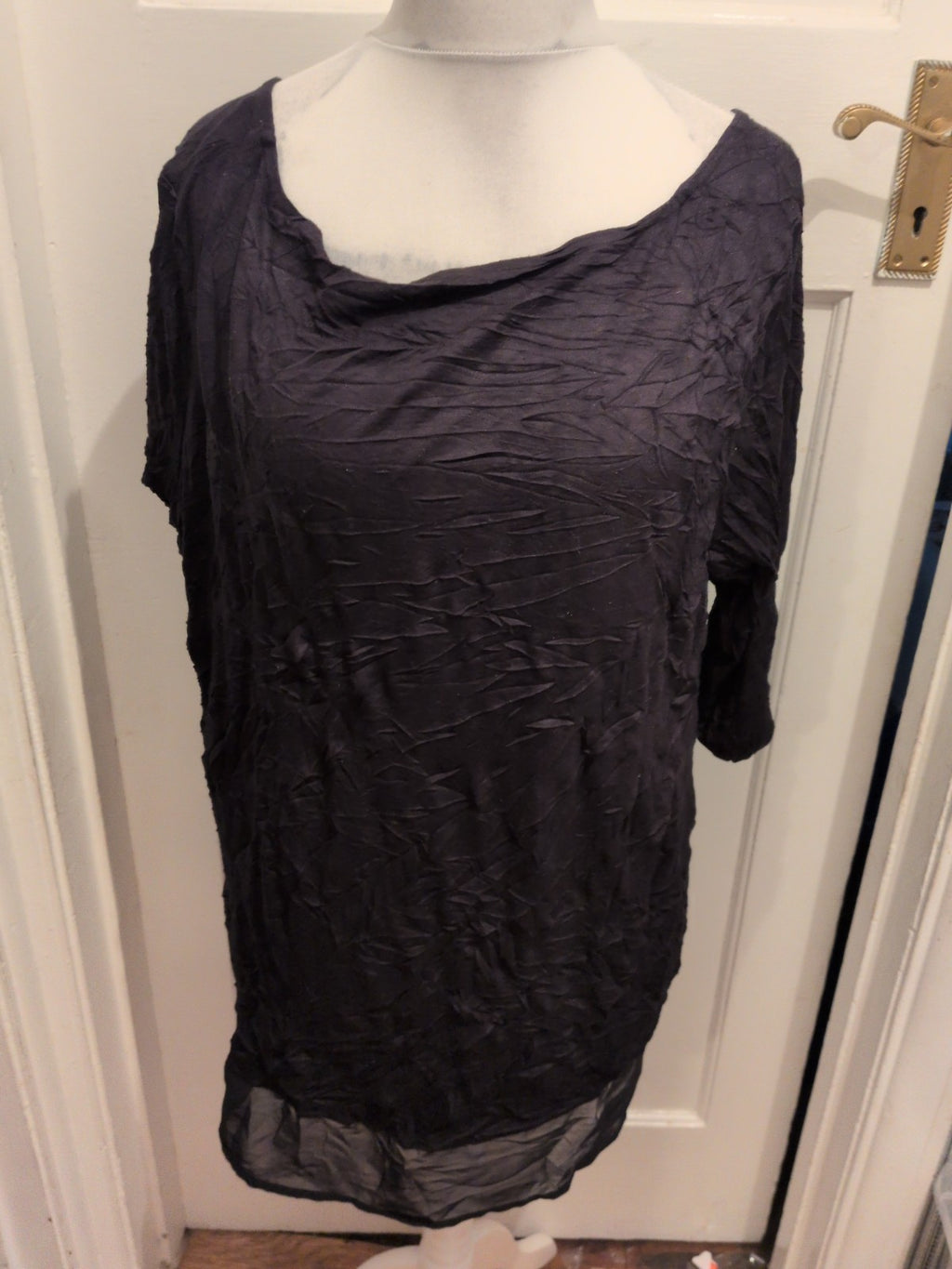 Marks And Spencer 26 Black Long Sleeve T-shirt