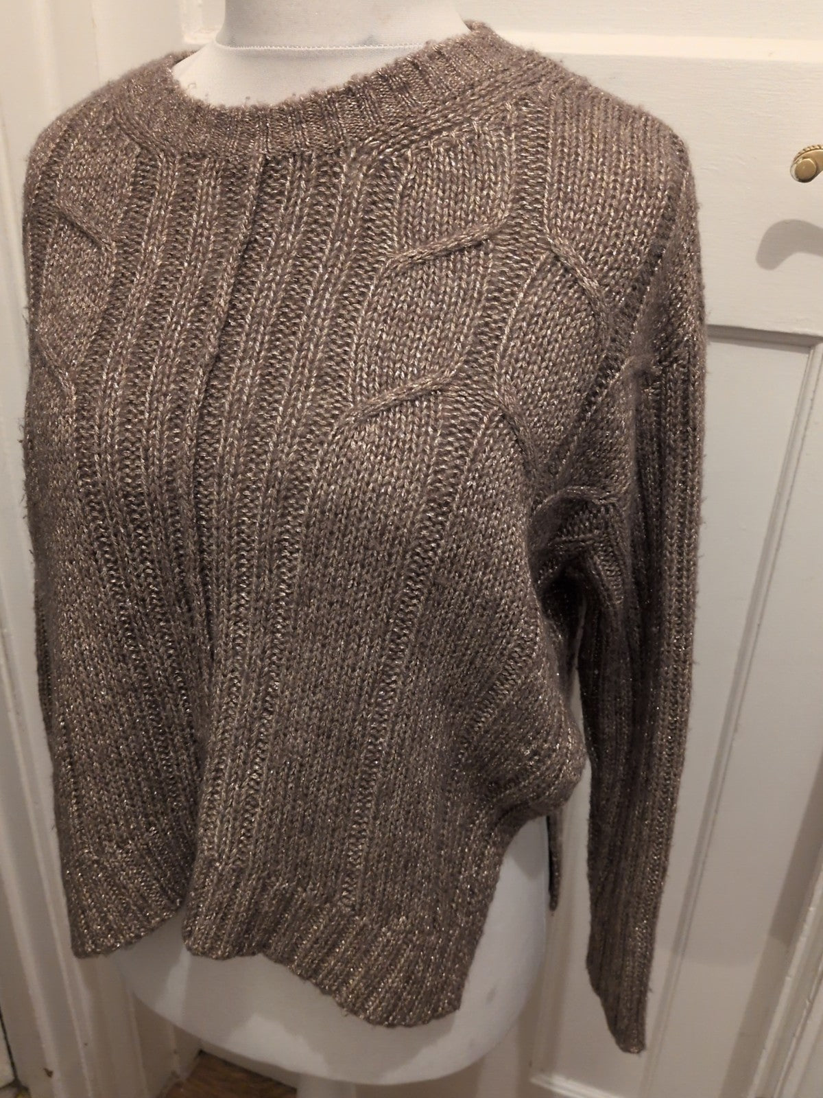 Luisa Cerano 10 Gold Knit Jumper