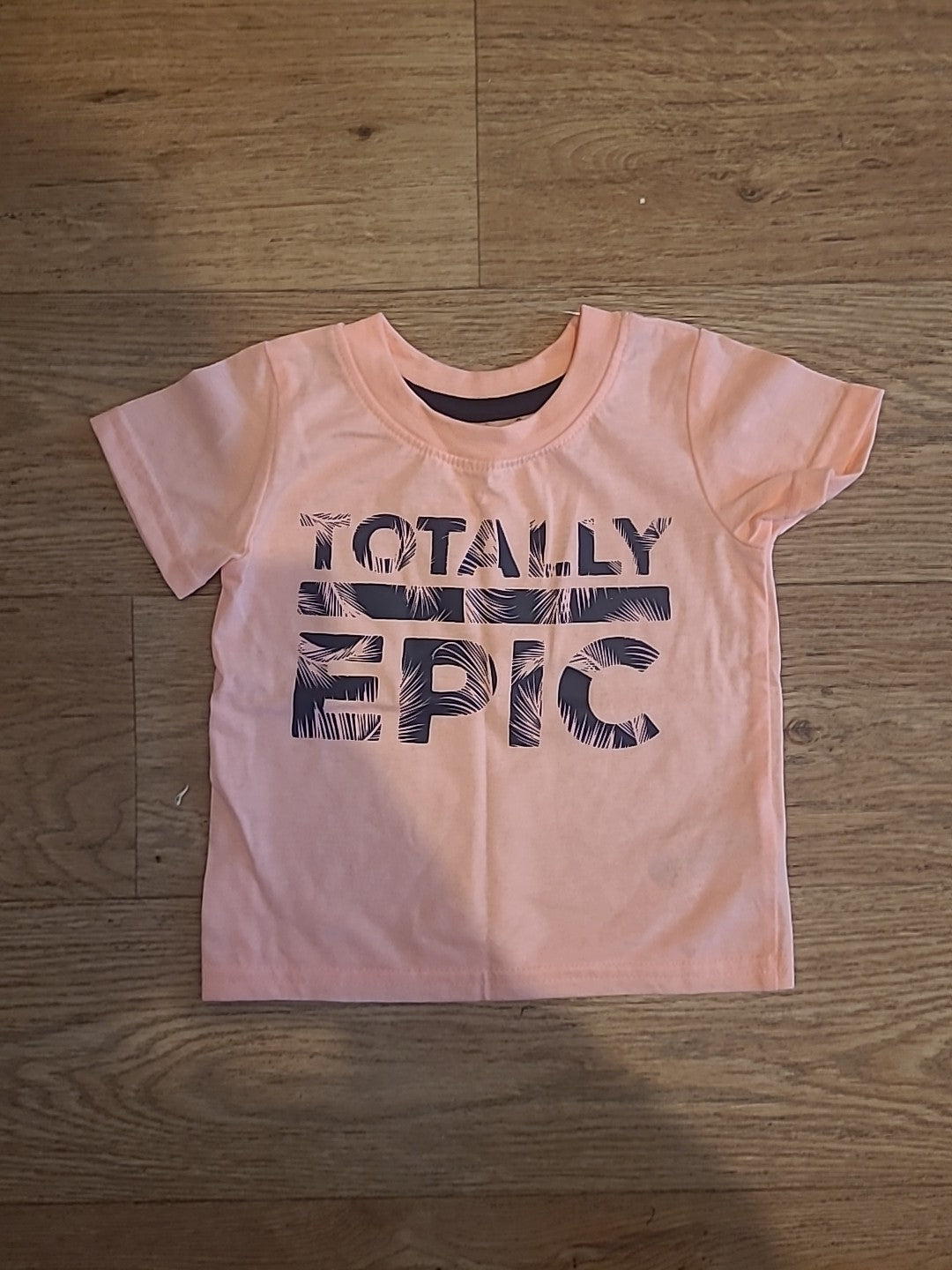 Boys Primark 9-12 Months Orange Epic Tshirt