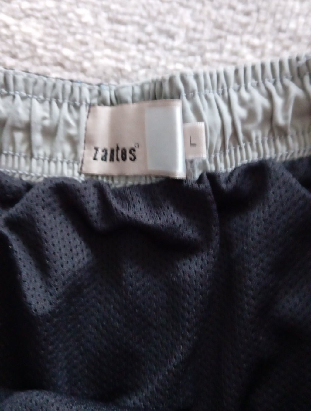 Mens Zantos Swimming Shorts Size Large Black
