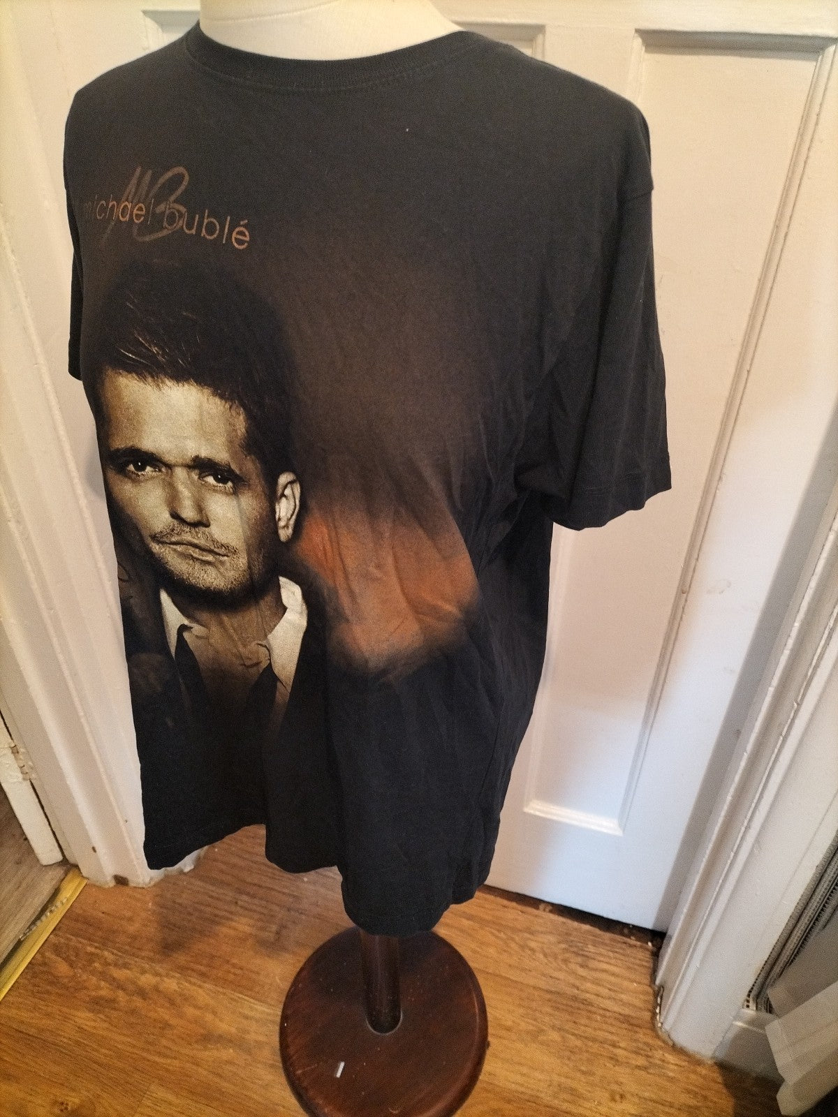 Ladies Size Large "Michael Buble" Short Sleeved Tshirt