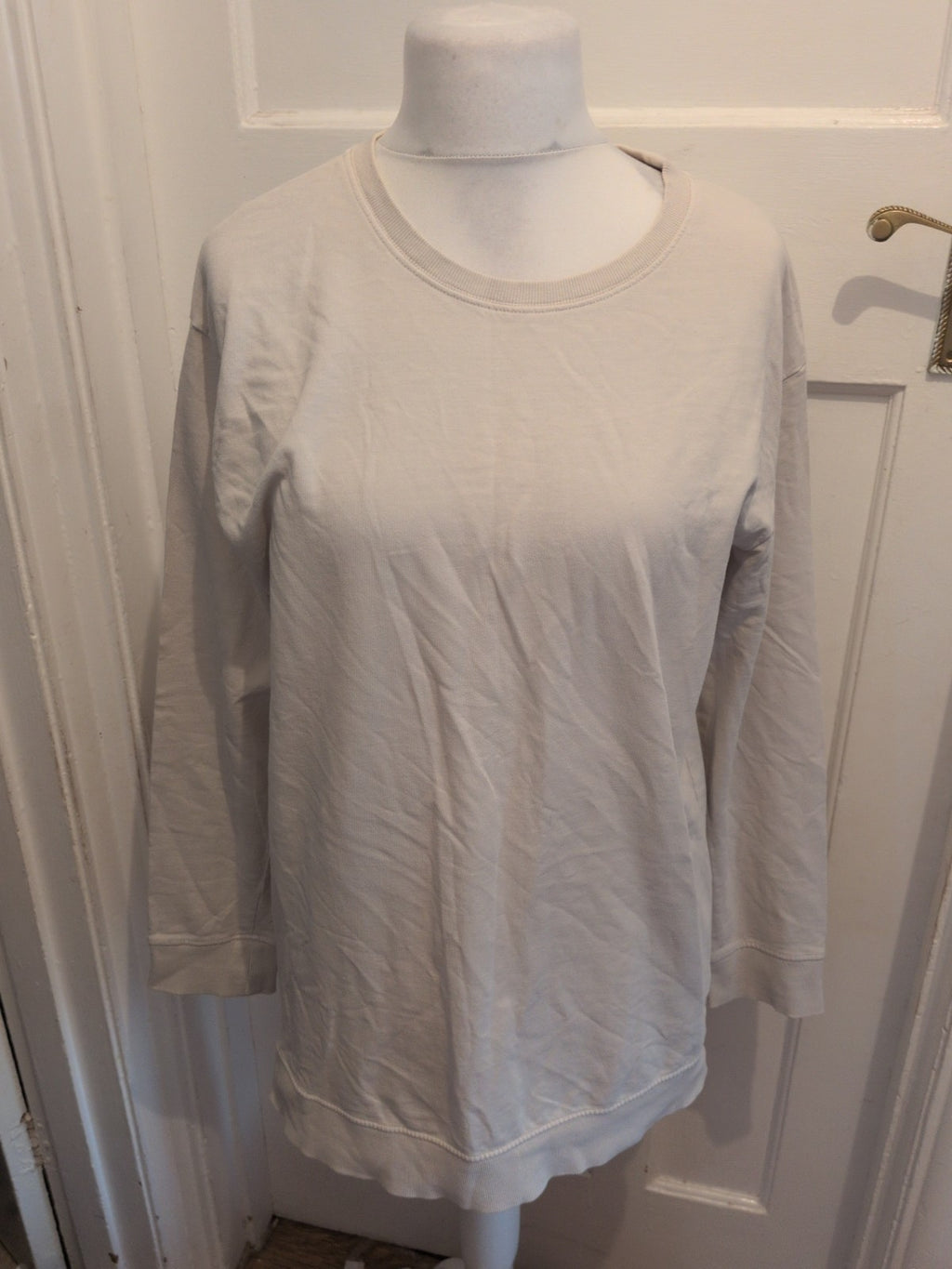 Large Off White Pullover Jumper Ladies