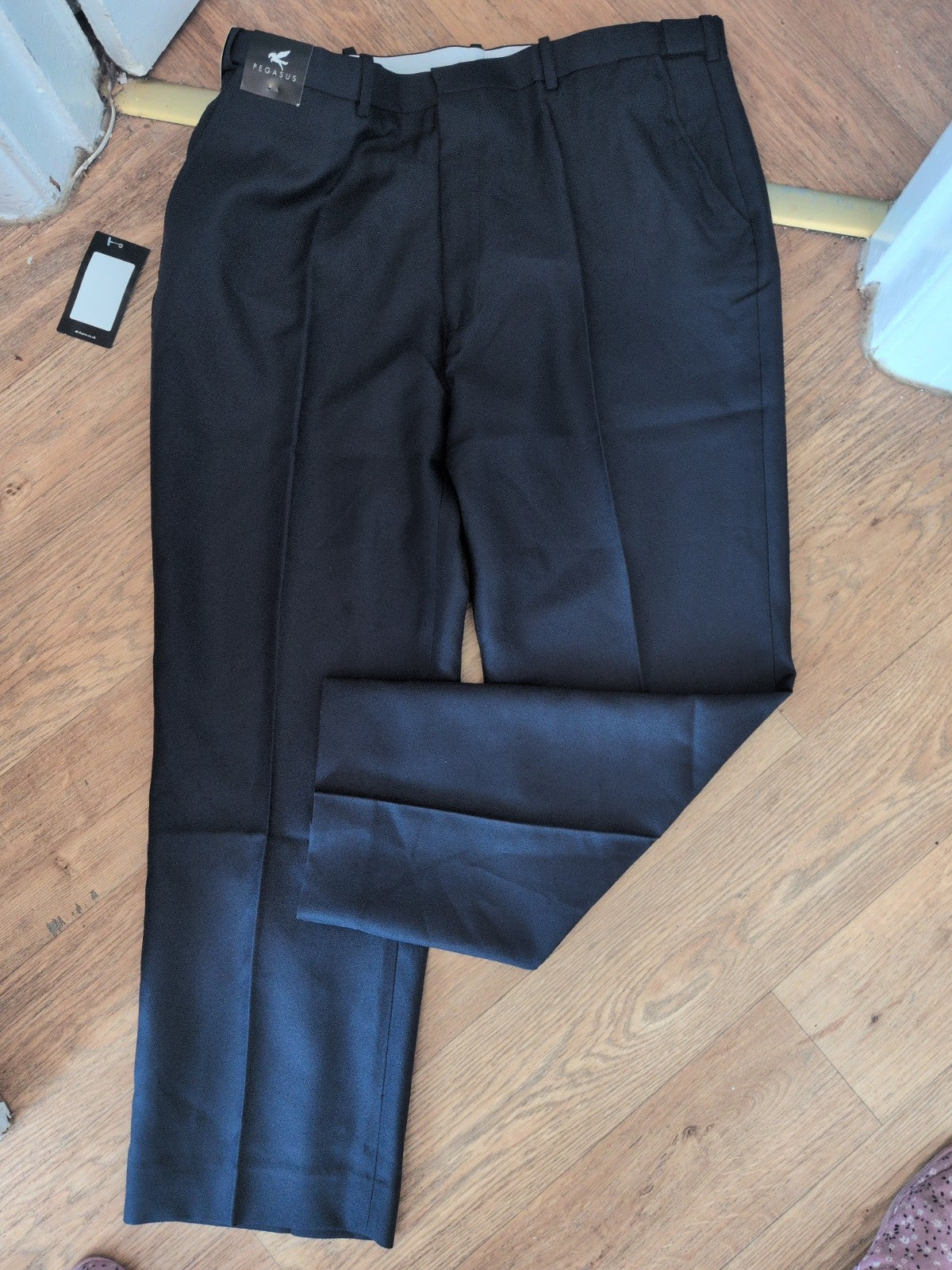 Brand New Pegasus 40/29 Navy Smart Trousers