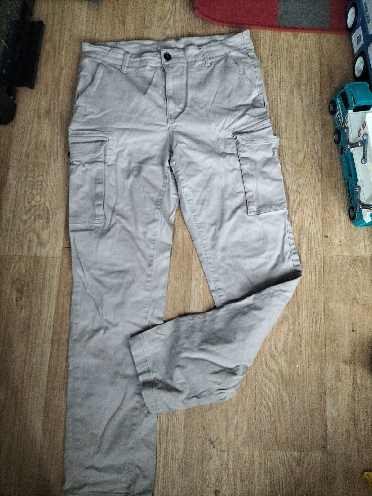 Mens Meraki Size W 33 Length 32 Beige Trousers