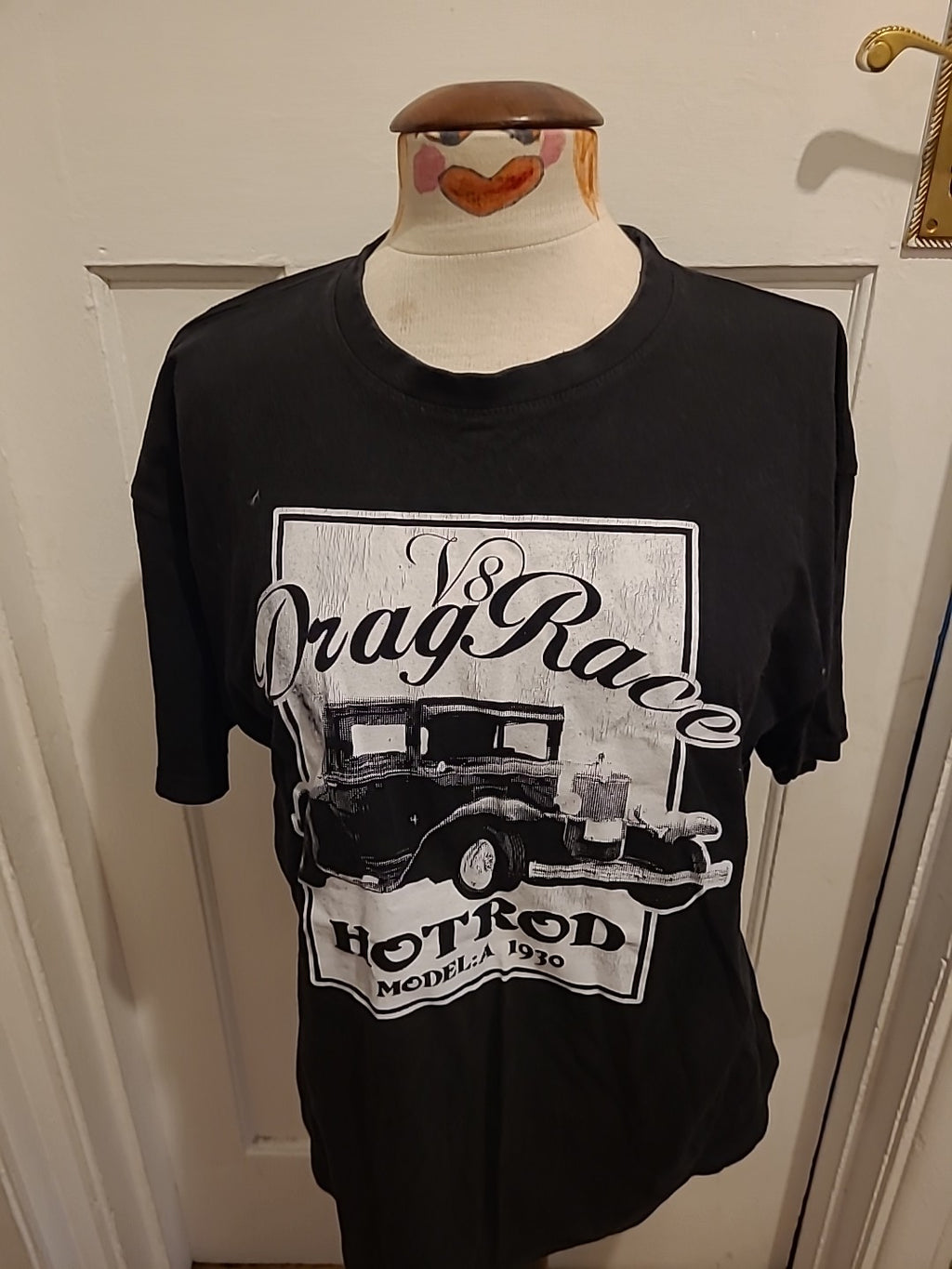 Mens B&C Collection Size XL  Black Short Sleeve T-shirt