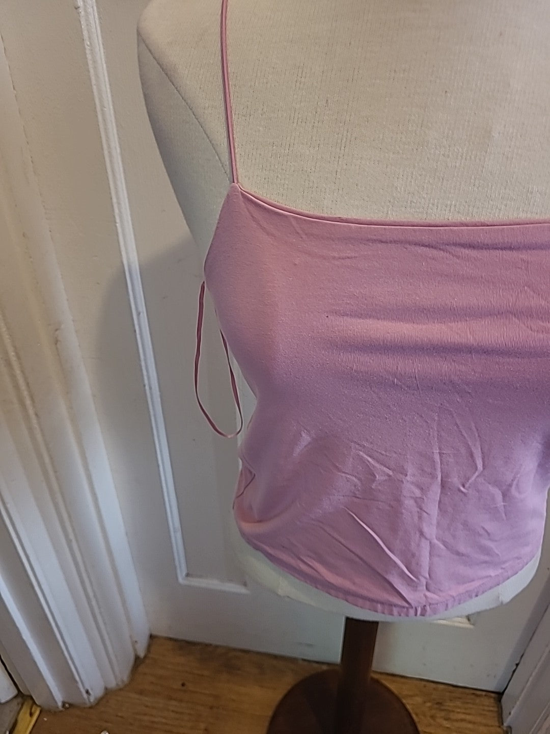 Ladies Primark Size 12-14 Pink Sleeveless Tshirt