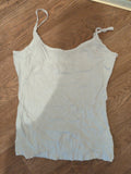 Ladies New Look White Medium Cami Sleeveless T-shirt