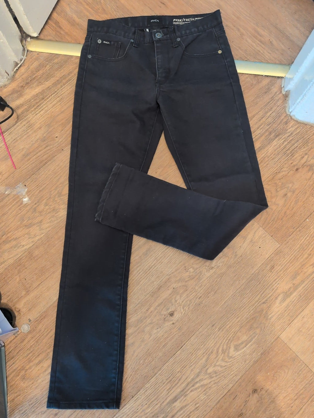 Rvca 30" Navy Spanky Denim Jeans