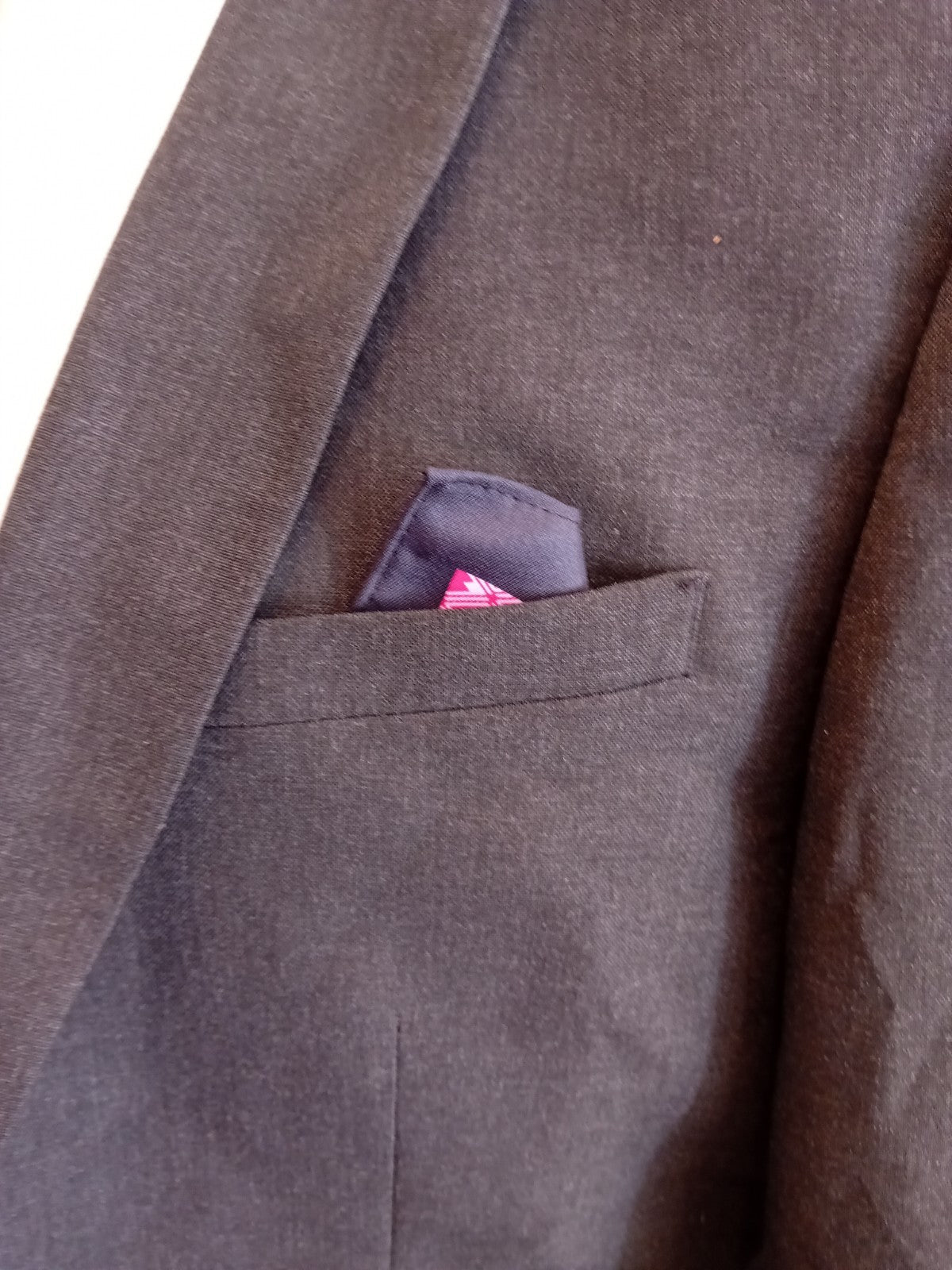Mens Next Size 40r Grey Long Sleeve Blazer