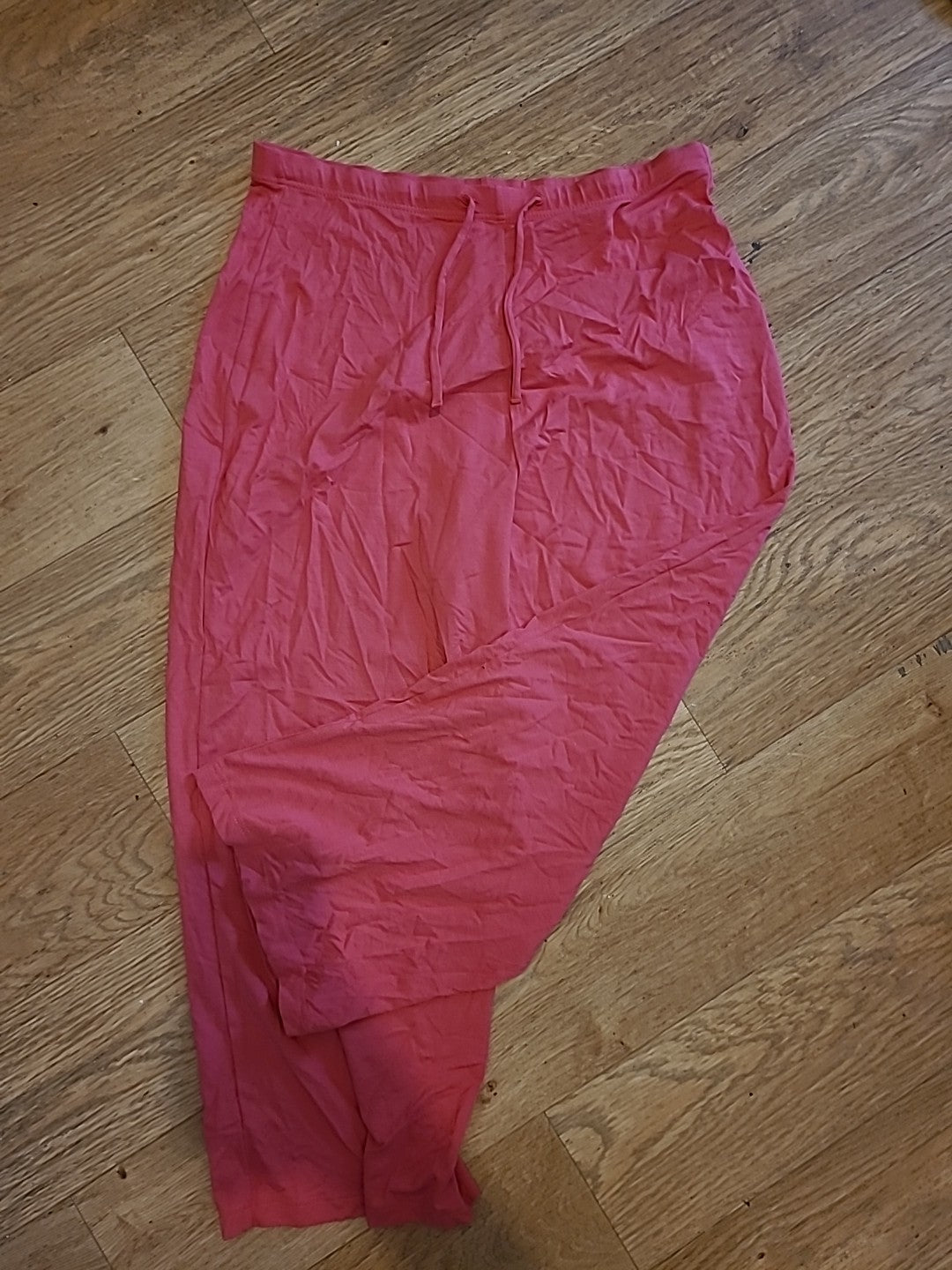 Ladies St Michael Size 14 Elasticated Poppy Cropped Legging