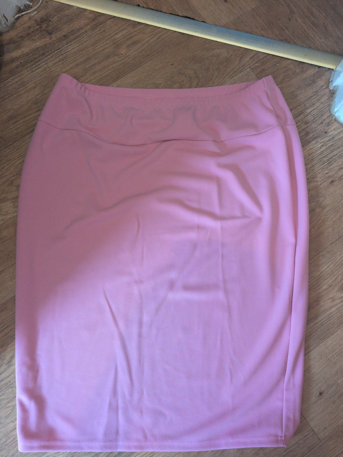 Ladies Shein Pencil Skirt Baby Pink Size 4XL