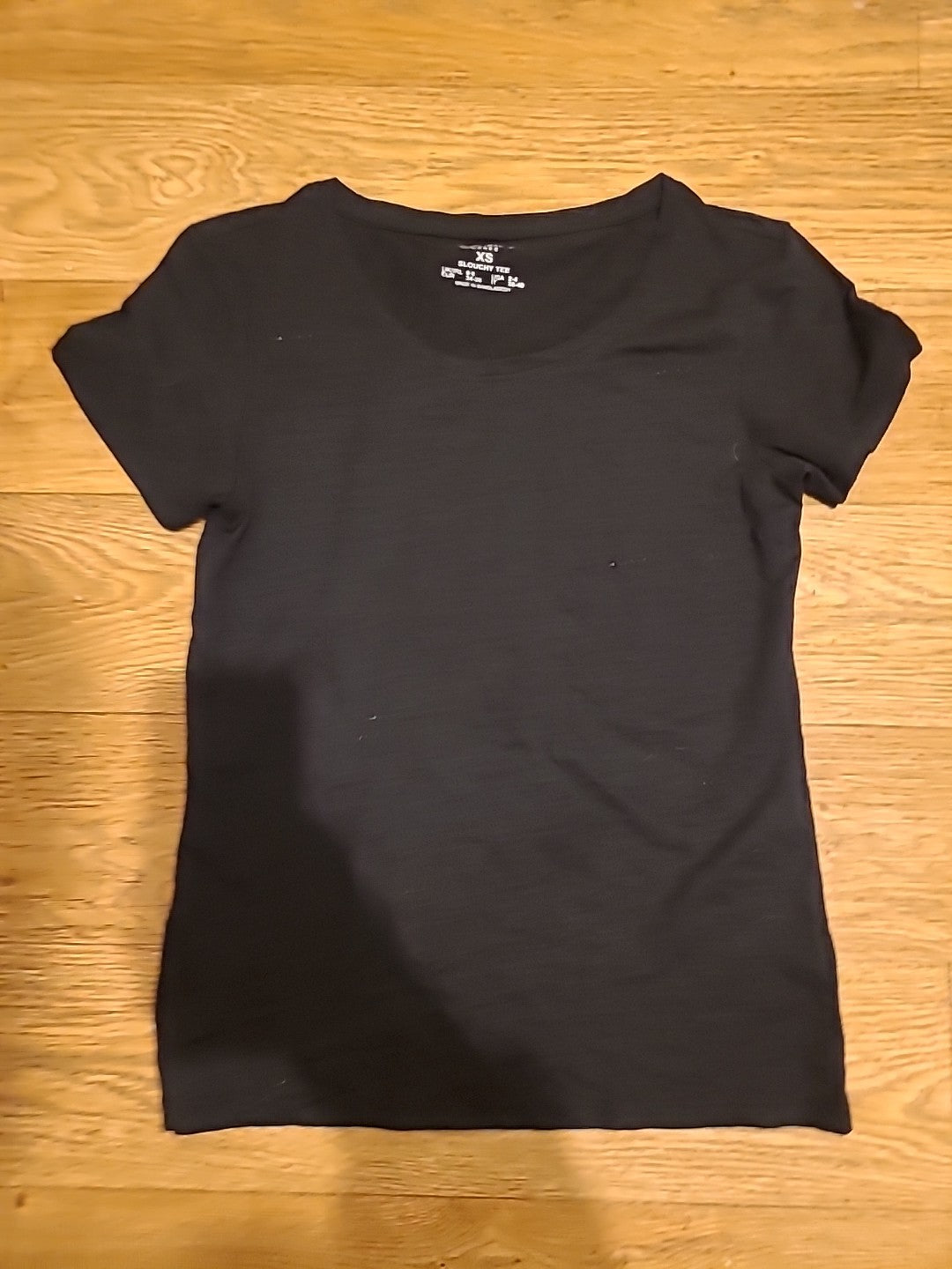 Ladies Primark Size 6-8 Black Short Sleeved Tshirt