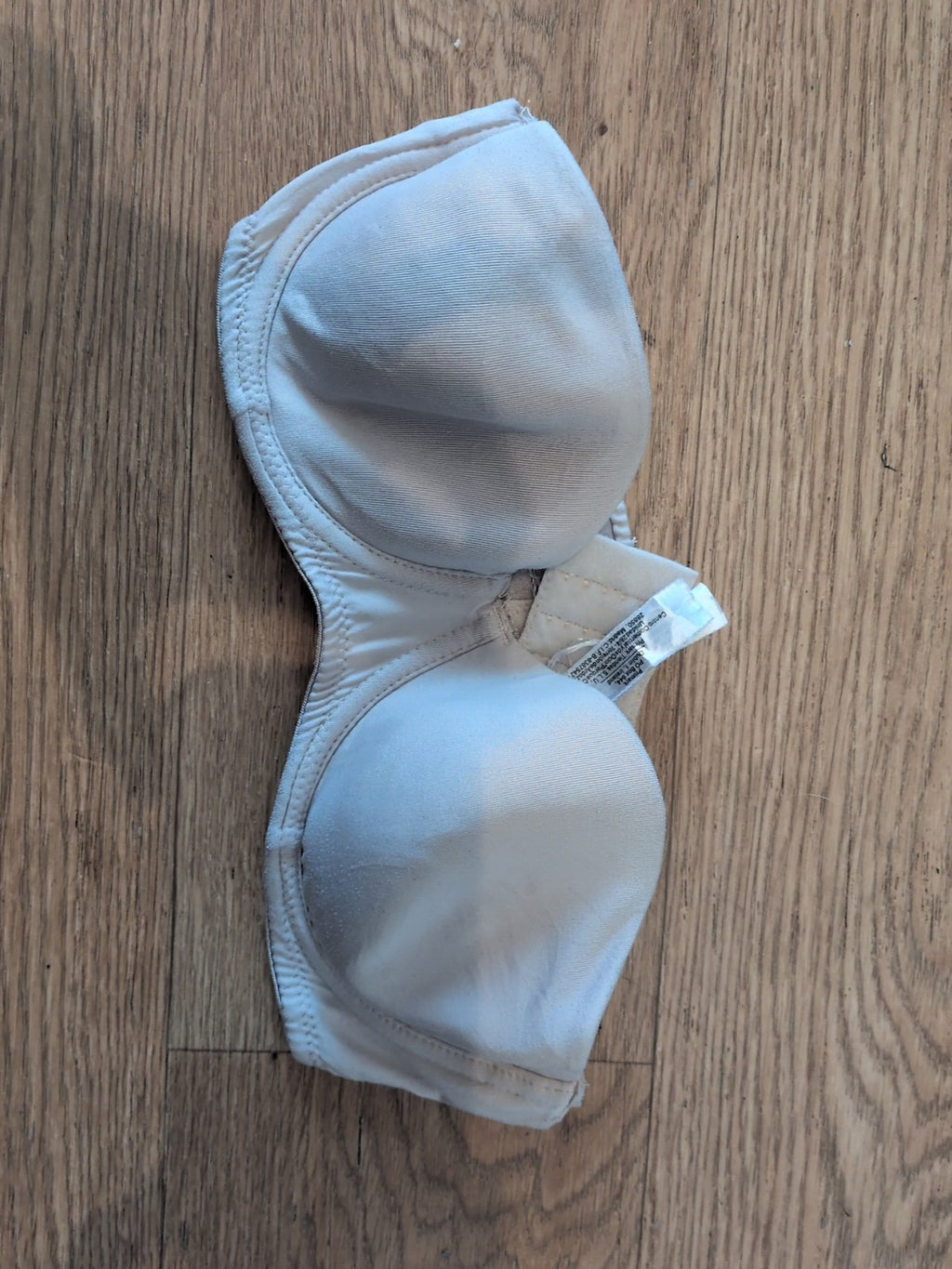 Secret Possession 32B Nude Strapless Padded Wired Bra