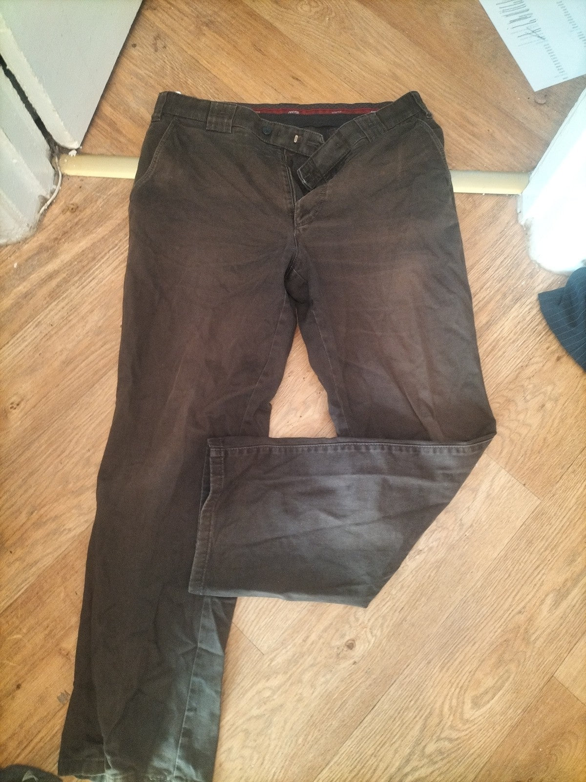 Meyer 34/30 Dark Green Jeans