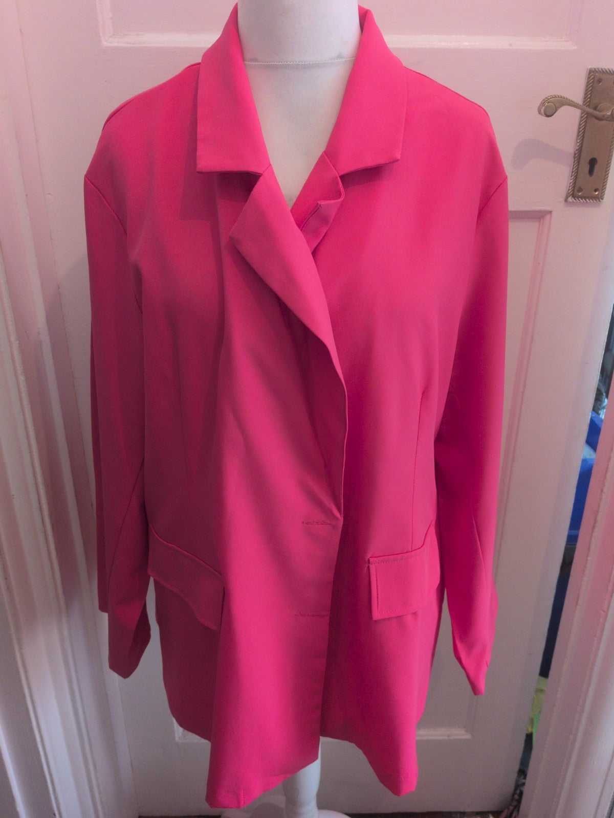 Ladies Cerise Pink Jacket Size 4XL Free Delivery