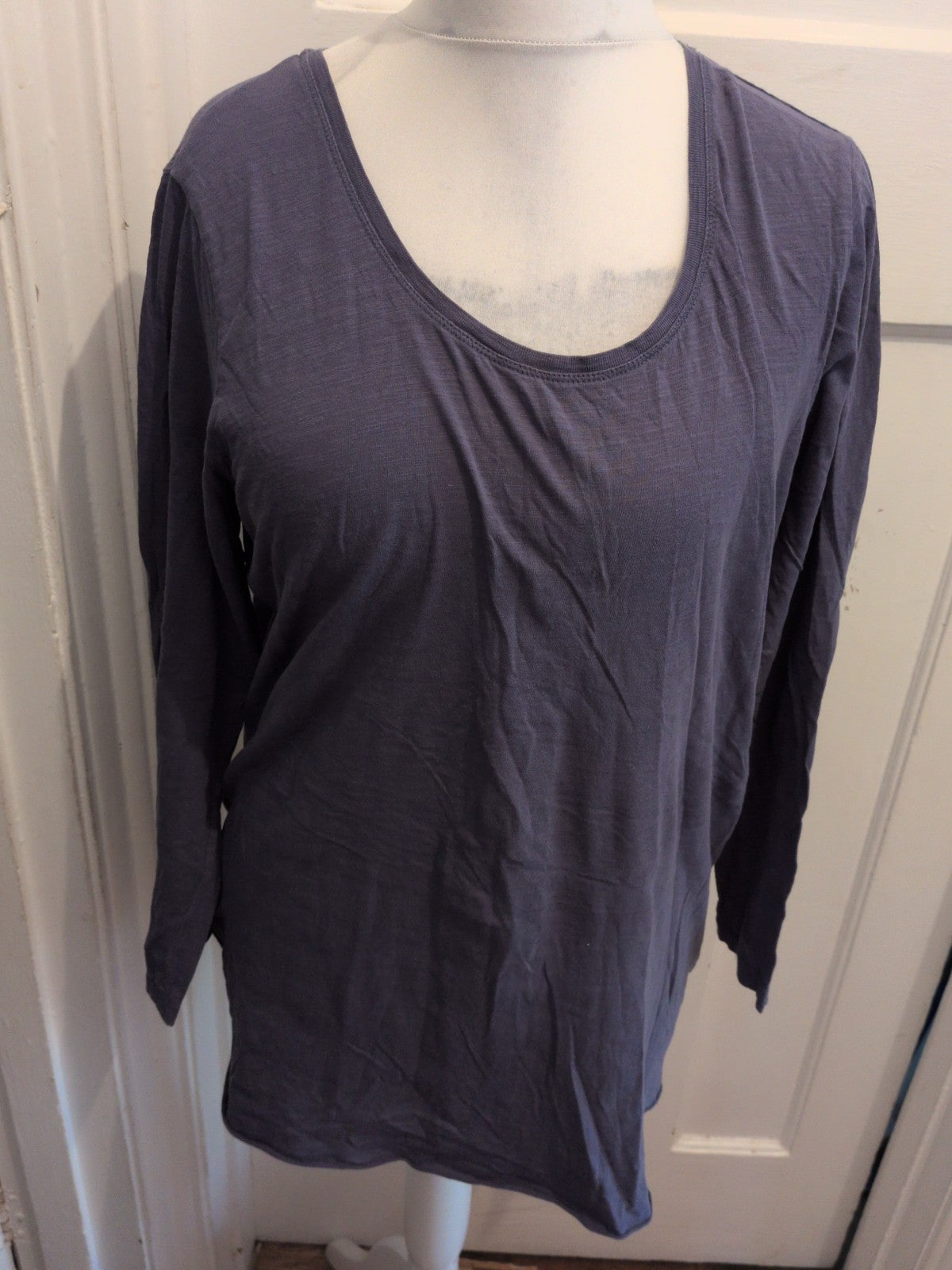 Rainbow Large Navy Long Sleeve T-shirt