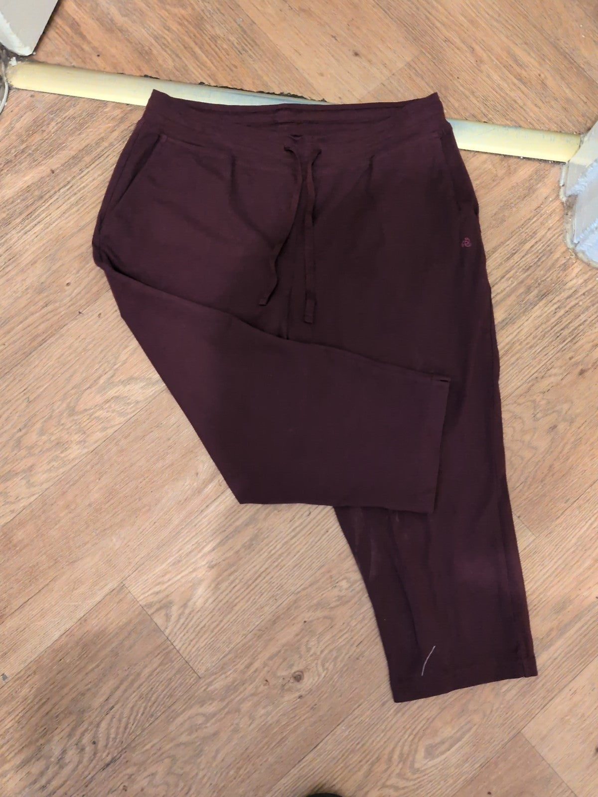 Jockey Large Purple Cropped Leggings Trousers