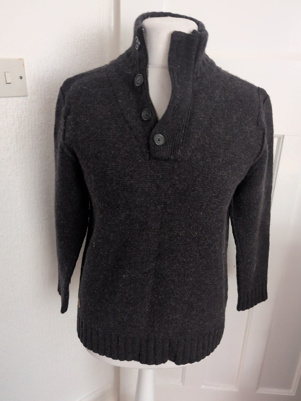 Rocha John Rocha Medium Grey Long Sleeve Pullover Jumper