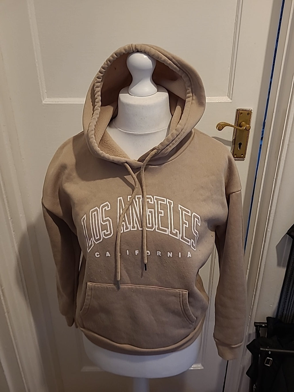 Ladies Shein Size Medium Brown "Los Angeles" Hoodie