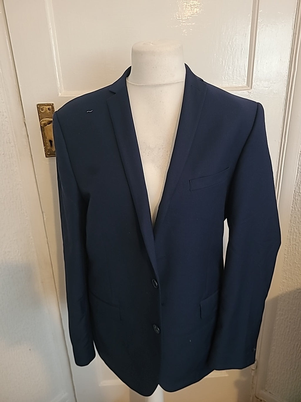 Mens Redherring Size 42R Navy Padded Lined Blazer
