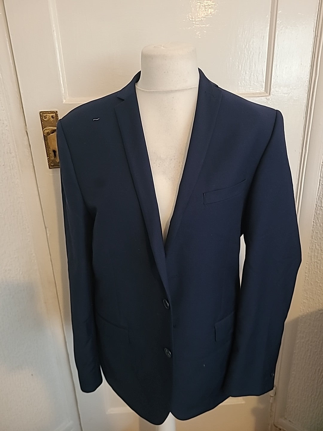 Mens Redherring Size 42R Navy Padded Lined Blazer