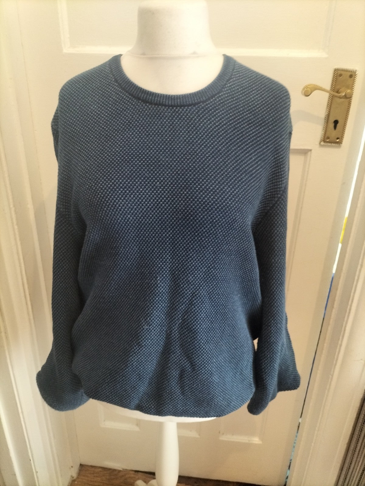 French Connection Large Regular Navy Long Sleeve Jumper