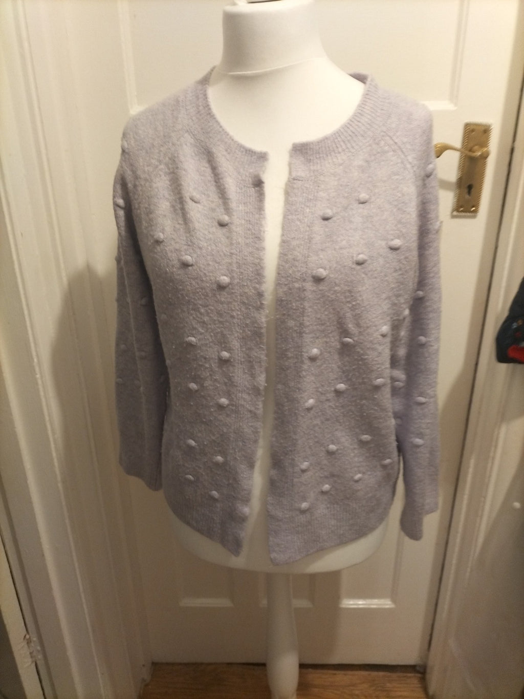 Ladies Tu Size 14 Lilac Open Cardigan