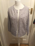 Ladies Tu Size 14 Lilac Open Cardigan