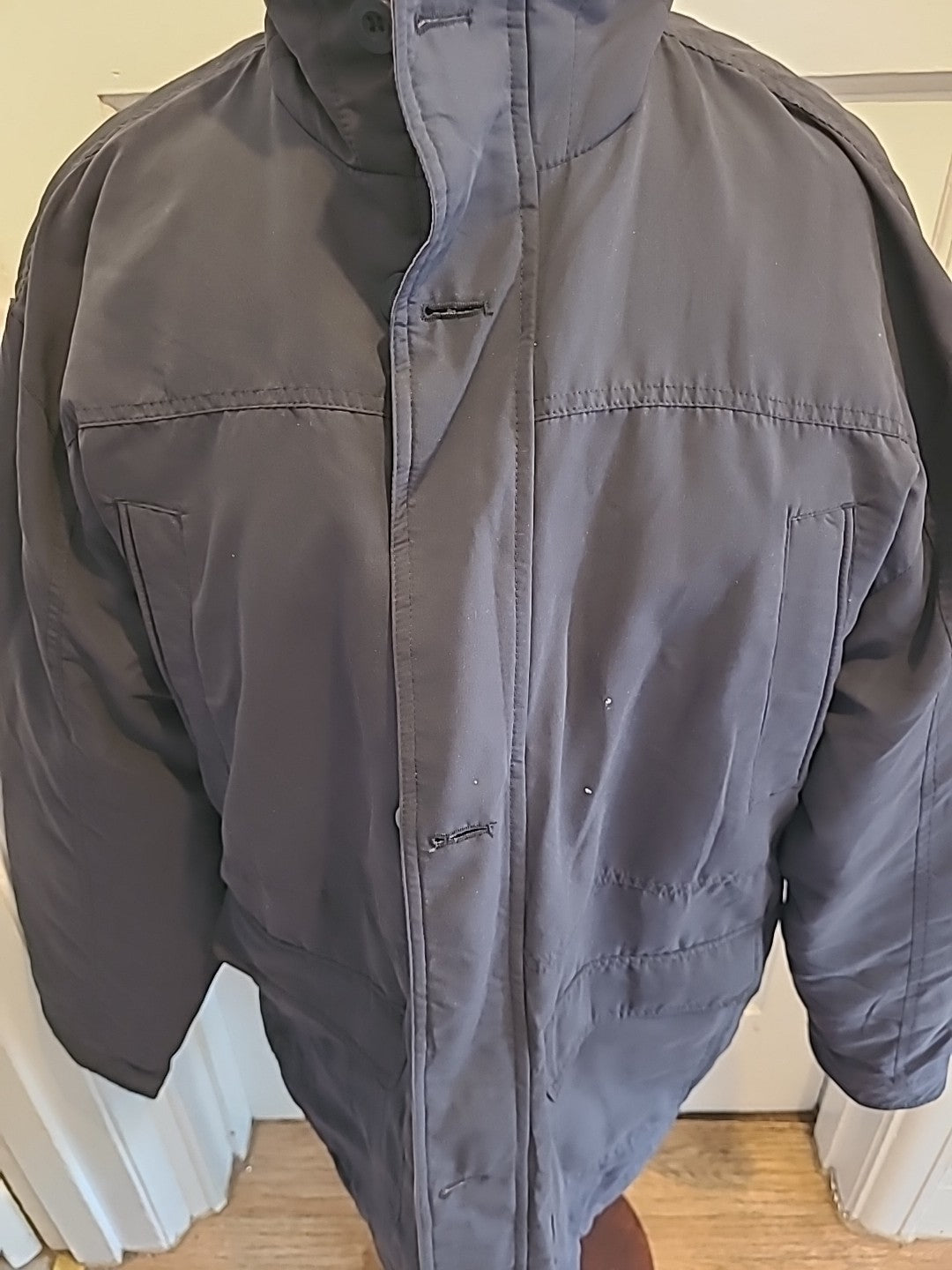 Mens Premier Man Size 44/46 Navy Long Sleeved Jacket