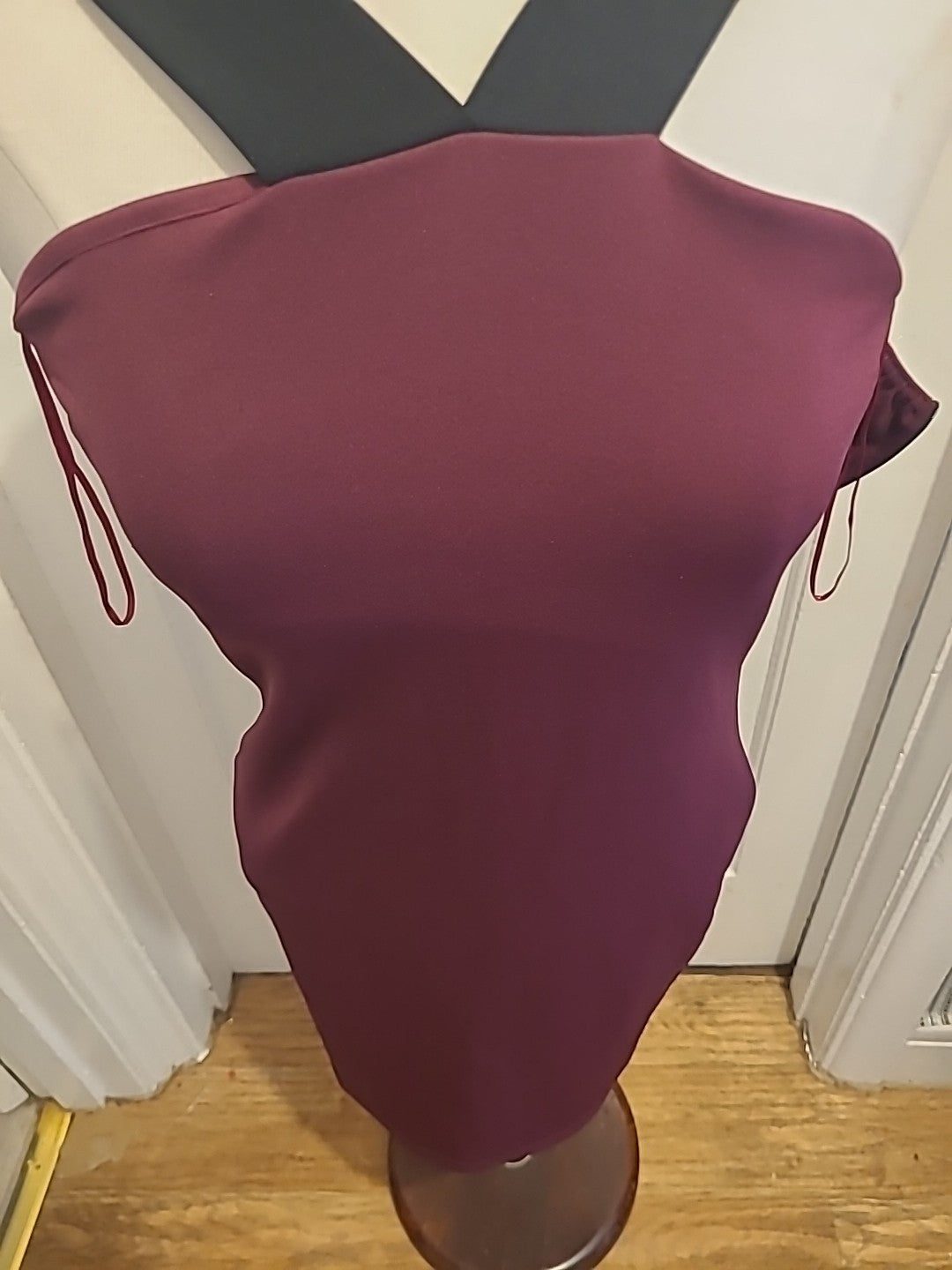 Ladies Missguided Size 10 Purple Sleeveless Short Dress