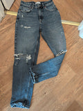Ladies Zara Size 8 Denim Ripped Jeans