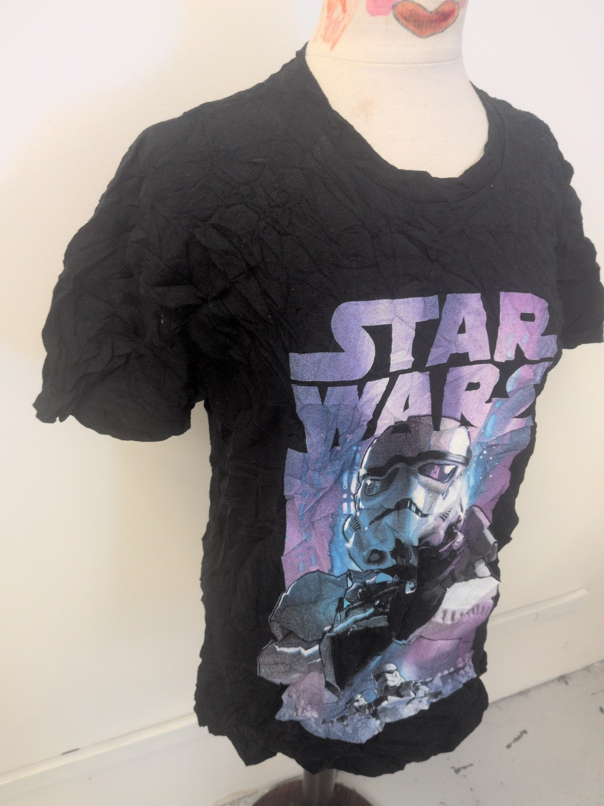 Star Wars Size Small Purple Short Sleeve Stormtrooper T-shirt