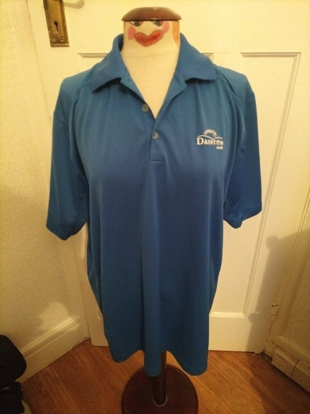 Mens Nike Golf Size XL Tour Performance Blue Polo